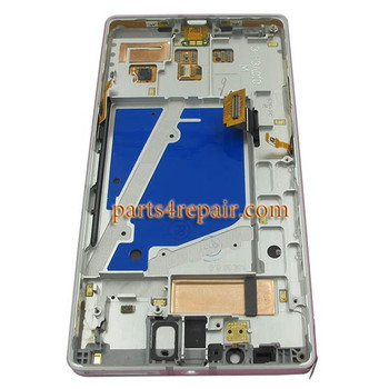 Complete Screen Assembly with Bezel for Nokia Lumia 930 -Silver Complete Screen Assembly with Bezel for Nokia Lumia 930 -Silver