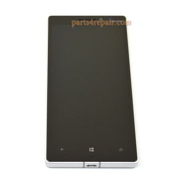 Complete Screen Assembly with Bezel for Nokia Lumia 930 -Silver Complete Screen Assembly with Bezel for Nokia Lumia 930 -Silver