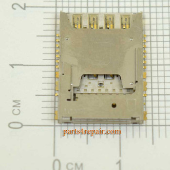 2 in 1 SIM Contact Holder for LG G Pro 2 D838 from www.parts4repair.com 2 in 1 SIM Contact Holder for LG G Pro 2 D838 from www.parts4repair.com