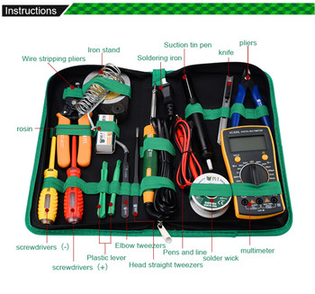 16 in 1 BST-113 Household Multi-function tools kit Solder Multimeter 16 in 1 BST-113 Household Multi-function tools kit Solder Multimeter