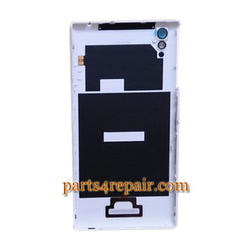Back Cover with Side Keys for Sony Xperia T3 -White Back Cover with Side Keys for Sony Xperia T3 -White