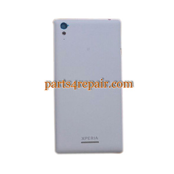 Back Cover with Side Keys for Sony Xperia T3 -White Back Cover with Side Keys for Sony Xperia T3 -White