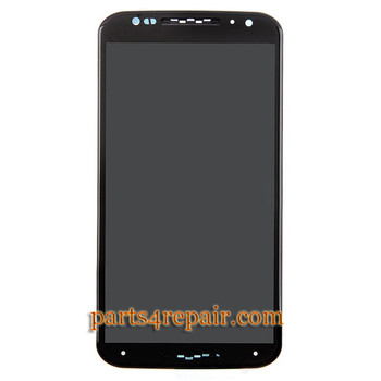 Complete Screen Assembly with Bezel for Motorola Moto X2 XT1096 (for Verizon) -Black Complete Screen Assembly with Bezel for Motorola Moto X2 XT1096 (for Verizon) -Black