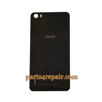 Back Cover for Huawei Honor 6 -Black from www.parts4repair.com Back Cover for Huawei Honor 6 -Black from www.parts4repair.com