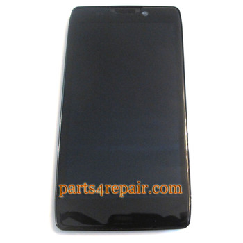 Complete Screen Assembly with Bezel for Motorola RAZR HD XT925 -Black Complete Screen Assembly with Bezel for Motorola RAZR HD XT925 -Black