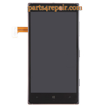 Complete Screen Assembly with Bezel & Side keys for Nokia Lumia 830 -Black Complete Screen Assembly with Bezel & Side keys for Nokia Lumia 830 -Black