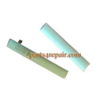 Micro SD Cover & USB Cover for Sony Xperia Z3 Compact mini -Green from www.parts4repair.com Micro SD Cover & USB Cover for Sony Xperia Z3 Compact mini -Green from www.parts4repair.com