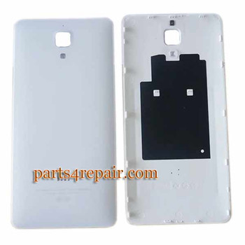 Back Cover for Xiaomi MI 4 -White from www.parts4repair.com Back Cover for Xiaomi MI 4 -White from www.parts4repair.com