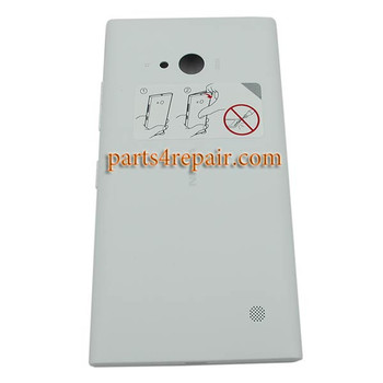 Back Cover with Wireless Charging Coil for Nokia Lumia 730 -White Back Cover with Wireless Charging Coil for Nokia Lumia 730 -White