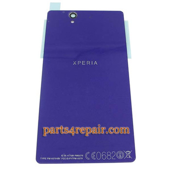 Back Cover with NFC OEM for Sony Xperia Z L36H -Purple Back Cover with NFC OEM for Sony Xperia Z L36H -Purple