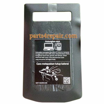 Back Cover with NFC OEM for BlackBerry Porsche Design P9981 -Black Back Cover with NFC OEM for BlackBerry Porsche Design P9981 -Black
