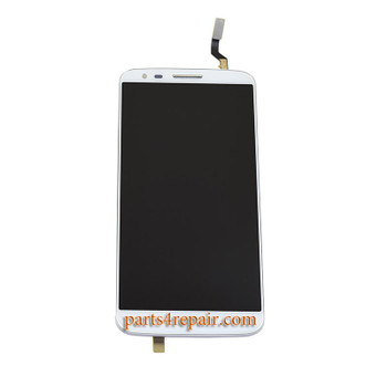 Complete Screen Assembly with Bezel for LG G2 F320 F320S F320L(for Korea) -White Complete Screen Assembly with Bezel for LG G2 F320 F320S F320L(for Korea) -White