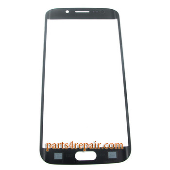Front Glass for Samsung Galaxy S6 Edge G925 All Versions -Black Sapphire Front Glass for Samsung Galaxy S6 Edge G925 All Versions -Black Sapphire