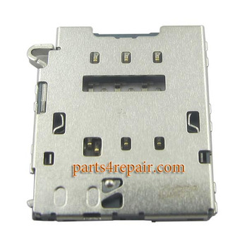 SIM Card Reader for Samsung Galaxy S6 from www.parts4repair.com SIM Card Reader for Samsung Galaxy S6 from www.parts4repair.com
