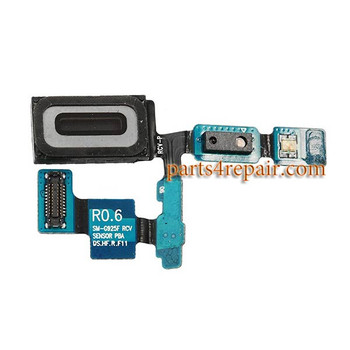 Earpiece Speaker Flex Cable for Samsung Galaxy S6 Edge from www.parts4repair.com Earpiece Speaker Flex Cable for Samsung Galaxy S6 Edge from www.parts4repair.com