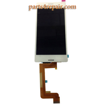 Complete Screen Assembly for Sony Xperia M4 Aqua -White Complete Screen Assembly for Sony Xperia M4 Aqua -White