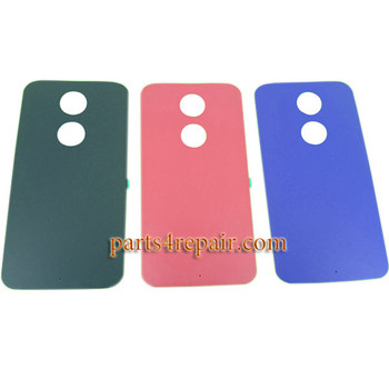 Back Cover with Adhesive for Motorola Moto X2 -Red Back Cover with Adhesive for Motorola Moto X2 -Red