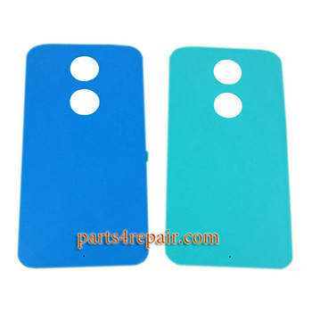 Back Cover with Adhesive for Motorola Moto X2 -Dark Blue Back Cover with Adhesive for Motorola Moto X2 -Dark Blue