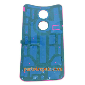 Back Cover with Adhesive for Motorola Moto X2 -White Back Cover with Adhesive for Motorola Moto X2 -White