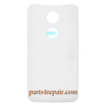 Back Cover with Adhesive for Motorola Moto X2 -White Back Cover with Adhesive for Motorola Moto X2 -White