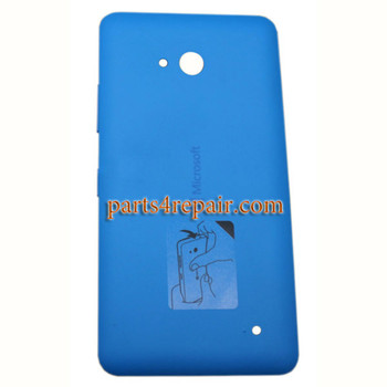 Back Cover with Side Keys for Microsoft Lumia 640 (Matte Surface) -Blue Back Cover with Side Keys for Microsoft Lumia 640 (Matte Surface) -Blue