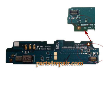 Sub Board for Sony Xperia E3 D2203 D2206 from www.parts4repair.com Sub Board for Sony Xperia E3 D2203 D2206 from www.parts4repair.com