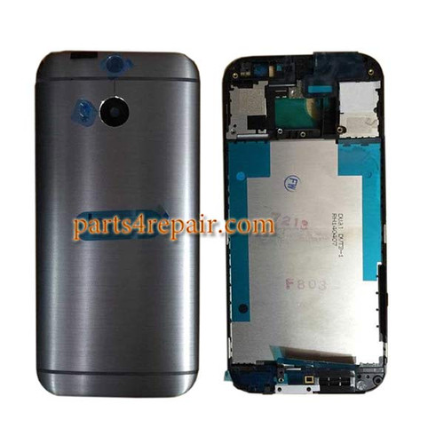 HTC One M8 Full Housing Cover from www.parts4repair.com