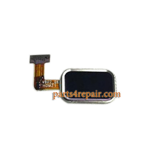 Home Button with Flex Cable for Meizu MX4 Pro from www.parts4repair.com