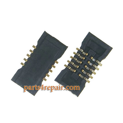 10pin Touch Screen FPC Connector on Main Board for Meizu MX4 Pro from www.parts4repair.com