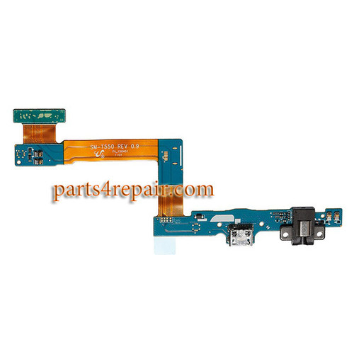 Samsung Galaxy Tab A 9.7 T550 Dock Charging Flex Cable from www.parts4repair.com