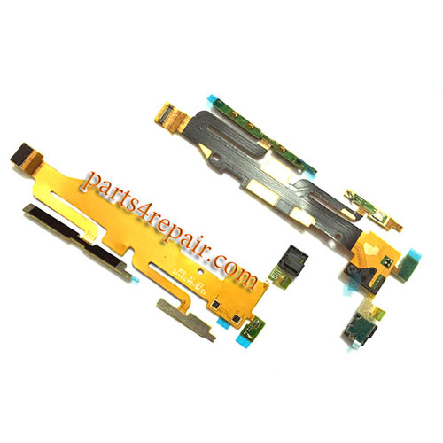 Side Key Flex Cable for Sony Xperia Z1S L39T from www.parts4repair.com