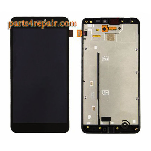Complete Screen Assembly with Bezel for Microsoft Lumia 640 XL