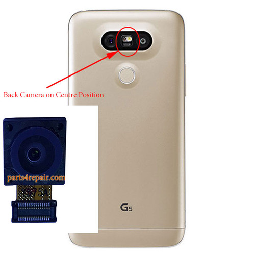 Back Camera on the Center Position for LG G5