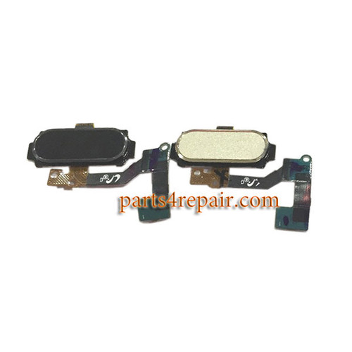 Home Button Flex Cable for Samsung Galaxy A8 -Black
