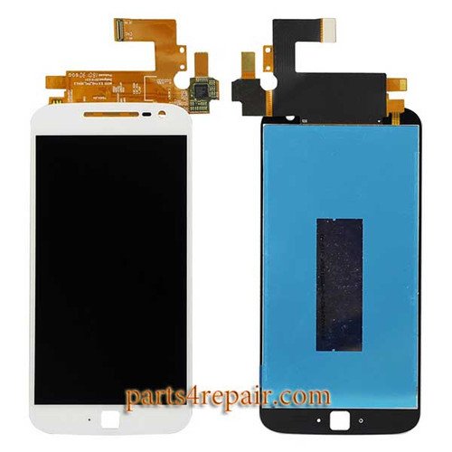 Complete Screen Assembly for Motorola Moto G4 Plus from www.parts4repair.com