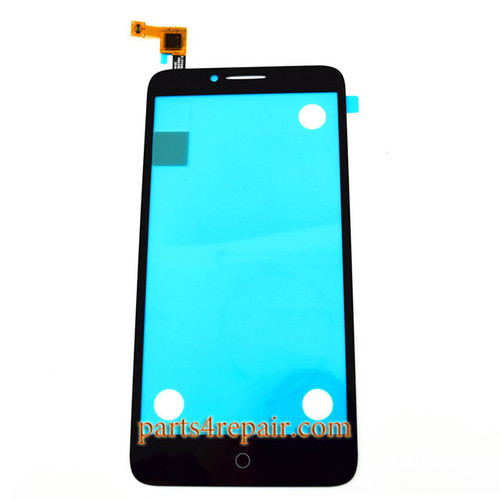 Touch Screen Digitizer for Alcatel Fierce XL 5054 -Black