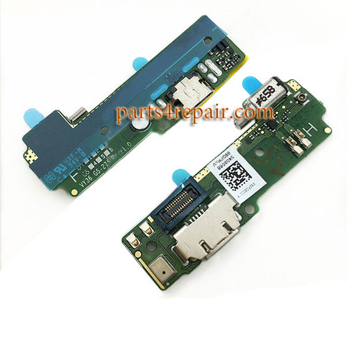 Dock Charging PCB Board for Sony Xperia XA from www.parts4repair.com