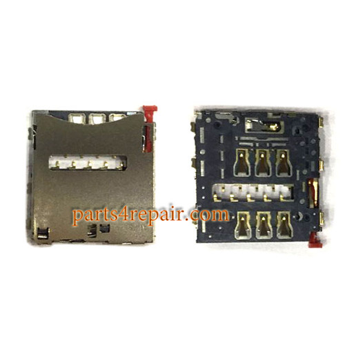 SIM Card Reader for Sony Xperia Z2 Z1 Compact Z1s from www.parts4repair.com
