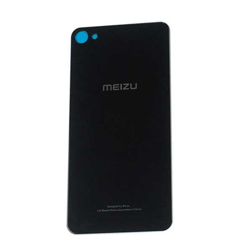 Back Glass Cover with Adhesive for Meizu U20 -Black