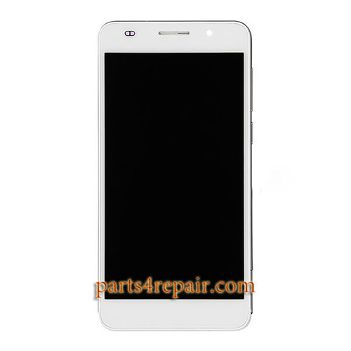 Complete Screen Assembly with Bezel for Huawei Honor 6 from www.parts4repair.com