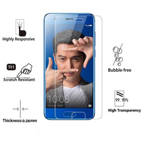 Premium Tempered Glass Screen Protector for Huawei Honor 9 from www.parts4repair.com