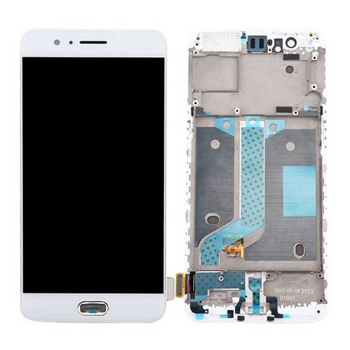Complete Screen Assembly with Bezel for Oneplus 5 -White