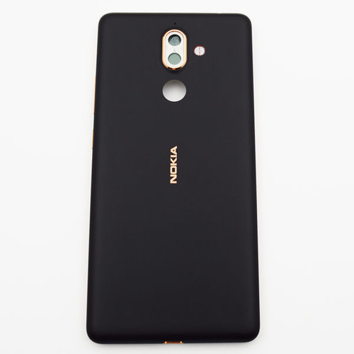 Nokia 7 Plus Back Housing with Side Keys -Black