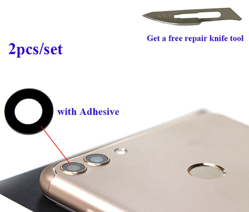 Huawei Y9 2018 / Enjoy 8 Plus Camera Glass Lens with Adhesive -2pcs