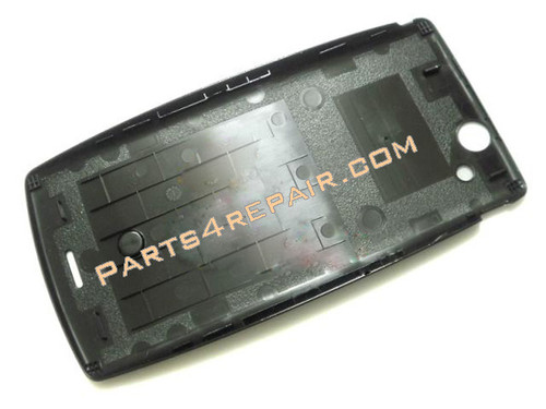 Back Cover for Sony Ericsson Xperia Arc S LT18I / LT15I -Gloss Black from www.parts4repair.com