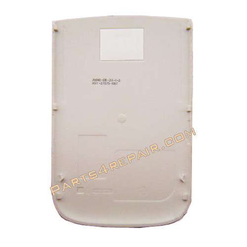 BlackBerry Torch 9800 Back Cover -White from www.parts4repair.com