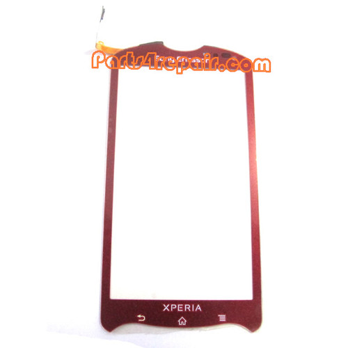 Sony Ericsson Xperia Pro Touch Screen with Digitizer -Red from www.parts4repair.com
