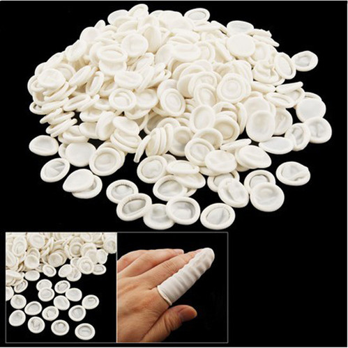 50pcs Disposable Anti Static Off Rubber Finger Cots Gloves from www.parts4repair.com
