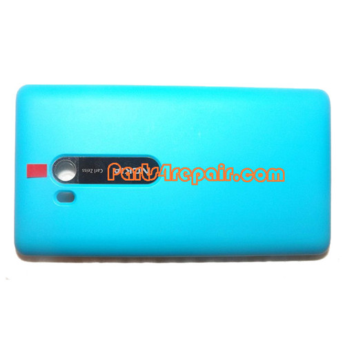 Back Cover without Wireless Charging Coil for Nokia Lumia 810 (T-Mobile) -Blue