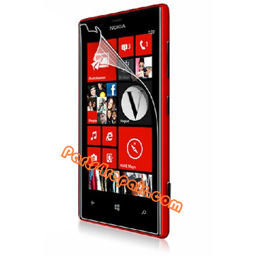 Nokia Lumia 810 Clear Screen Protector Shield Film from www.parts4repair.com